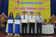 Đại Hội Thành Viên 2013 Quỹ Tín Dụng Mỹ Bình