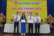 Đại Hội Thành Viên 2013 Quỹ Tín Dụng Mỹ Bình