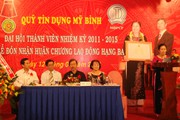 Đại Hội Thành Viên Nhiệm Kỳ 2011-2015 Quỹ Tín Dụng Mỹ Bình